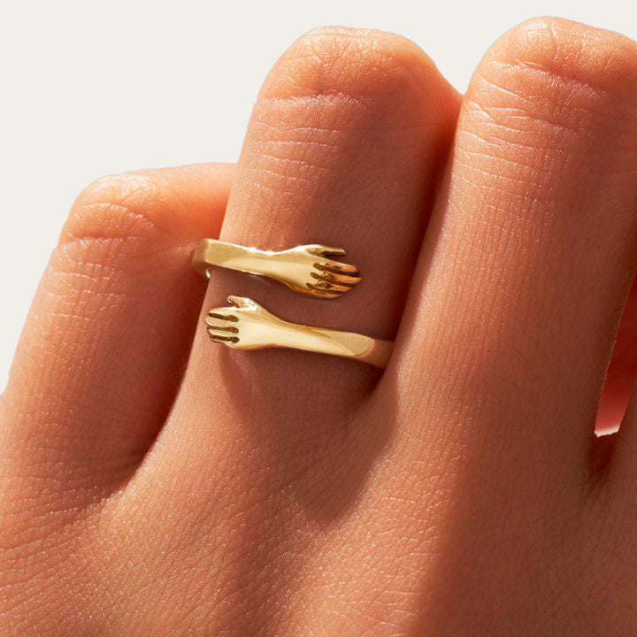 Golden Hug Ring