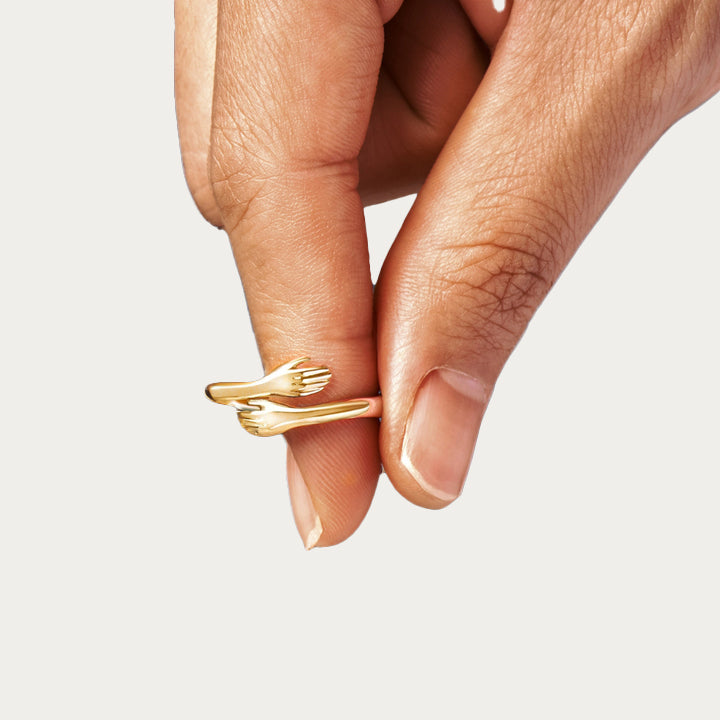 Golden Hug Ring