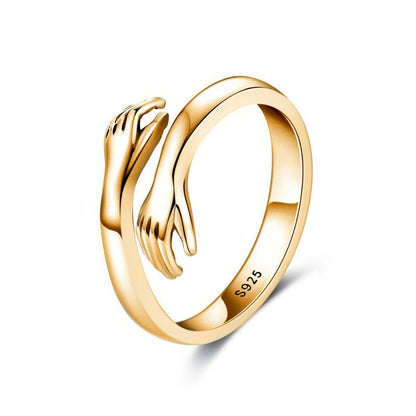 Golden Hug Ring - Claritas Store