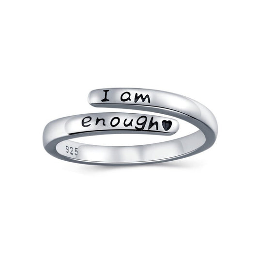 I Am Enough Ring - Claritas Store