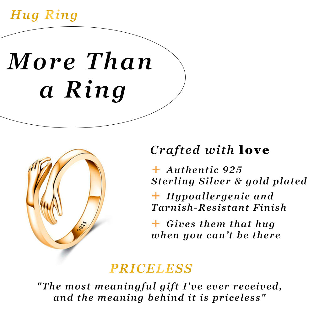 Golden Hug Ring