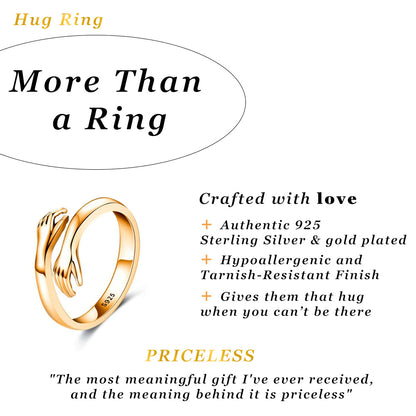 Golden Hug Ring