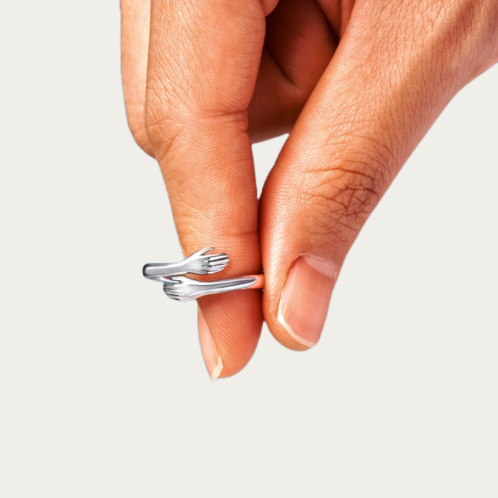 Silver Hug Ring